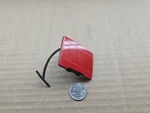 Volvo Oem 2006-2010 C70 Red Front Bumper Tow Hook Cover Cap Molding 08620359. Fixed Price $24.99.
