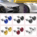 Universal Push Button Bumper Hood Alloy Quick Release Fastener Security Lock Pin. Fixed Price $10.99.