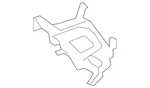 Genuine Mercedes-benz Bumper Cover Heat Shield Bracket 213-885-06-14. Fixed Price $44.00.