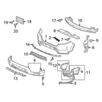 For Honda Ridgeline 2021-2025 71198T6ZA51 Front Left Bumper Cover Bracket. Fixed Price $23.19.