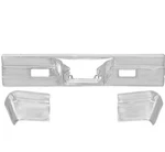 1966 Impala Rear Bumper Set Chrome 3 Pieces Center/ Right/ Left Dynacorn. Fixed Price $563.95.