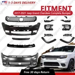 Front Complete Bumper W/ Running Light For Jeep Grand Cherokee SRT8 2017-2021. Fixed Price $464.37.