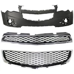 Bumper Face Bar Grilles For Chevy Chevrolet Equinox 2010-2015. Fixed Price $223.99.