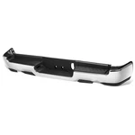 For 19-24 Ram 1500 Dual Exhaust Chrome Rear Bumper Assembly W/o Park Sensor Hole. Fixed Price $295.99.