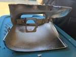 57 Cadillac Rear Bumper Ends. Fixed Price $500.00.