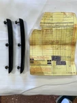 Nos 1970 / Barracuda Front Bumper Guard Cushions Mopar Pn 2962290. Fixed Price $129.00.