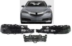 Bumper Trim Molding Insert Outer Grille W/o Fog Lamps For Acura Tlx 15-17. Fixed Price $170.27.