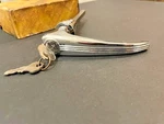 New Oem Original 1940S Ford Trunk Handle Lock With Keys No Box. Fixed Price $100.00.