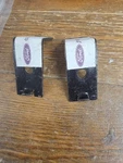 1965 1966 Mustang Front Bumper Guard Brackets 2 Pcs Ford New C5ZZ-17B794-A. Fixed Price $30.00.