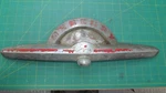 Antique Oem Mercury 1M-7243508-B 1949-1951 Era Hood Latch Or Trunk Deck Emblem. Fixed Price $100.00.