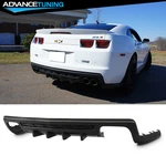 Fits 10-13 Chevy Camaro ZL1 Rear Bumper Diffuser Lip W/ Shark 4-FIN Unpainted. Fixed Price $209.99.