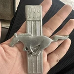 Emblem, "mustang 289", 1967/68 Ford Mustang, Nos. Fixed Price $25.00.