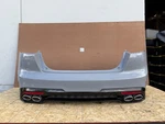 Kia Stinger 2018-2023 Oem Rear Bumper Cover With Tips And Sensors (silver). Fixed Price $749.95.