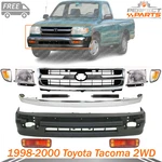 New Front Grille & Bumper Chrome Headlight Kit For 1998-2000 Toyota Tacoma 2WD. Fixed Price $510.00.