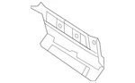 Genuine Nissan Bumper Cover Spacer Panel 62278-9ME0A. Fixed Price $13.19.