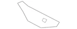 Genuine Lexus 2010-2012 Side Retainer 52535-0E023. Fixed Price $55.77.