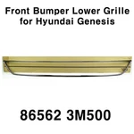 New Oem Front Bumper Lower Grille Chrome 865623M500 For Genesis Sedan 2012-2014. Fixed Price $163.59.
