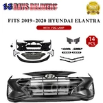 Complete Front Bumper Set W/ Fog Lamp For 2019 2020 Hyundai Elantra Korea Built. Fixed Price $306.49.