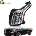 For Cadillac Escalade 2015-2020 Headlights Assembly Lh Side Led Black Clear Lens. Fixed Price $181.15.