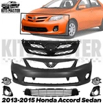 Front Bumper Cover Paintable & Grille Assembly Kit For 2011-2013 Toyota Corolla. Fixed Price $281.30.