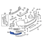 For Mazda CX-90 2024-2025 KMV950231ABB Rear Right Bumper Cover. Fixed Price $167.31.