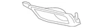 Genuine Gm Driver Side Bumper Tail Pipe Bezel 22758249. Fixed Price $286.94.