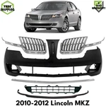 Front Bumper Cover Primed Plastic & Grille Assembly For 2010-2012 Lincoln Mkz. Fixed Price $1200.00.