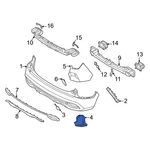 For Kia Seltos 2021-2025 86678Q5000 Rear Right Bumper Splash Shield. Fixed Price $27.41.