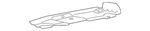 Genuine Toyota Lower Cover 58724-0R010. Fixed Price $59.12.
