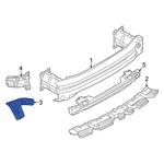 For Volkswagen Taos 22-25 2GJ807393 Rear Left Bumper Guide Bracket. Fixed Price $37.10.