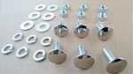 High Quality Stl Bumper Bolts/nuts! For 1960 &up Gm Camaro Nova 442 Gto Etc. Fixed Price $24.50.