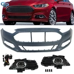 Front Bumper Cover&fog Lights W/o Sensor Holes 2013-2016 Ford Fusion Plastic. Fixed Price $128.23.
