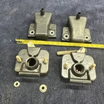 Porsche 944 Turbo 951 #1323 Latch Lock Catch Pair, Trunk Lid Rear #524. Fixed Price $46.00.