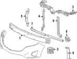 Genuine Gm Mount Brace 26426497. Fixed Price $11.51.
