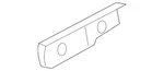 Genuine Nissan Bumper Cover Bracket 62221-1LB0A. Fixed Price $30.04.