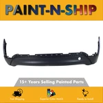 For 2016-2018 Hyundai Tucson Rear Bumper Lower 1PC Type W/o Blind Detect Painted. Fixed Price $393.00.