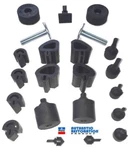 Fits 1968-69 Dodge B-body Bumper Kit Package+ Bolts Mopar Authentic Resto. Fixed Price $32.99.