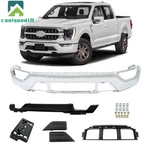 Ford F-150 2021-2023 6-PIECE Front Bumper Set Chrome W/ Black Grille Trims. Fixed Price $313.13.