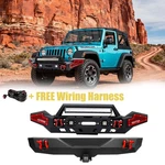 Aaiwa Fit 2007-2018 Jeep Wrangler Jk Front Or Rear Bumper With Aluminum Lights. Fixed Price $249.95.