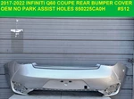 2017-2022 Infiniti Q60 Coupe 2DR Rear Bumper Oem Original No Parking Sensor. Fixed Price $825.00.
