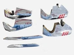 Used 1941 Studebaker Commander / President Front & Rear Bumper Guards, Plus Oem. Fixed Price $800.00.