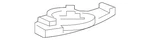 Genuine Gm Front Bumper Fascia Guide 84178743. Fixed Price $26.47.
