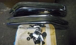 Nos 1971 Ford Galaxie Rear Bumper Guard Set. Fixed Price $195.00.