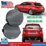 2X For Mazda 3 Rear Bumper Hook Cover BHN150EL1BB Black Towing Eye Cap. Fixed Price $11.69.