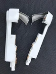 1976 77 Oldsmobile Cutlass Supreme 442 Used Rear Bumper Filler Set Oem C-g. Fixed Price $395.00.