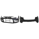 Front Rear Bumper Covers Set For 2022 Toyota Corolla Xse Sedan. Fixed Price $405.03.