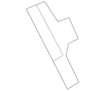 Genuine Mazda Bumper Cover Retainer Plate BJT6-51-077A-9U. Fixed Price $17.16.