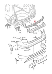 Genuine Vw Golf Variant 4MOTION AU2 BX5 BX6 Securing Strip 5GM807863C. Fixed Price $58.94.