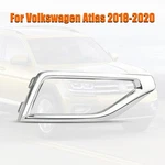 Right Front Bumper Fog Lamp Trims Grille Chromed For Volkswagen Atlas 2018-2020. Fixed Price $26.25.