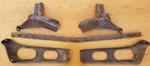 Brackets Front Bumper Brace Mount Galaxie 500 Ford 1963 Galaxy Xl Ltd. Fixed Price $241.11.